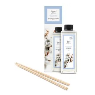 ipuro Raumduft Essentials, 500 ml, Nachfüller, mit Stäbchen, cotton fields