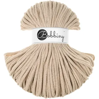 Bobbiny Premium 5 mm 100 m Warm Beige Schnur - Beige