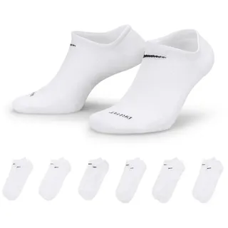 Nike Everyday Lightweight No-Show-Trainingssocken White/Black 42-46