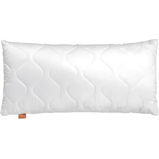 sleepling Kopfkissen 50x80 cm, Allergiker Kissen, waschbar, Made in EU, Oeko-TEX, langes Schlafkissen 50 x 80, Bettkissen, Pillow, Basic 100