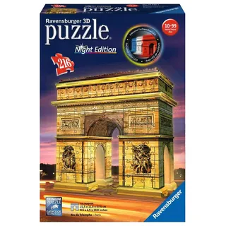 Ravensburger 3D Triumphbogen bei Nacht