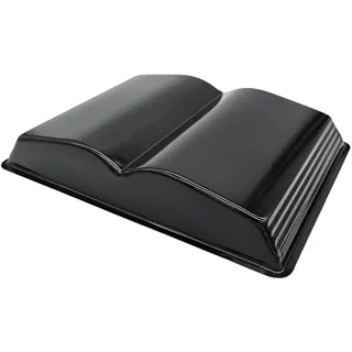 Hera Motivbackform Buch Backform/Backform Buch Kommunion, Hochzeit, Geburtstage, Metall, 35x25x6cm
