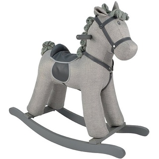 Knorrtoys® Schaukelpferd »Grey Horse«, mit Sound grau