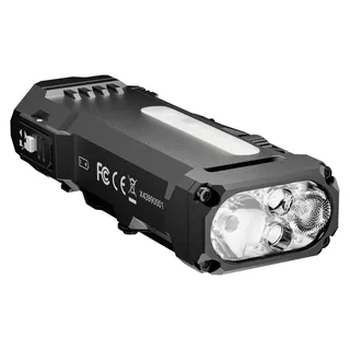 WUBEN X4 18650 Pocket Size -Licht 1500 Lumens - Die Mini-Power für Alltag und Abenteuer! farbe - Schwarz