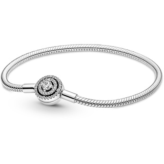 Pandora 590038C01 Damen-Armband Heiligenschein Silber, 20 cm