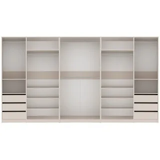 marmex meble Garderobenset TRES S/C Beige/Grau