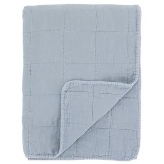 Chic Antique Aix Vintage Quilt 180 x 130 cm Blau/Türkis