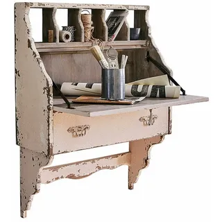 Mirabeau Schreibtisch Wandsekretär Sandrine antikbeige beige