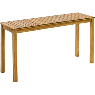 Dehner Balkontisch Macao 142 x 75 x 40 cm Braun
