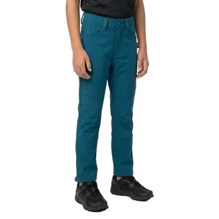 TROLLKIDS Femund Softshellhose Blau 152