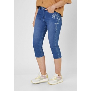 Paddock's 3/4-Jeans PIA Slim-Fit 3/4 Jeans mit Motion & Comfort Stretch blau 38