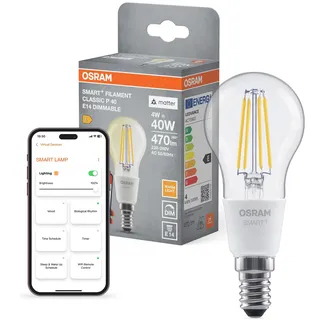 Osram SMART+ Matter Leuchtmittel E14 4 W warmweiß