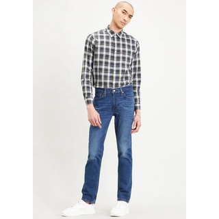 Levi's® Slim-fit-Jeans 511 SLIM mit Stretch blau|rot 31