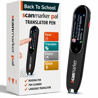 Scanmarker Pal – Stift Scanner, Übersetzungsstift & Lesestift mit Text-zu-Sprache | Übersetzer Stift für über 100 Sprachen | Scanstift für Schule, Reisen, Legasthenie & digitales Lernen
