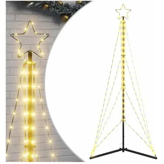 vidaXL Weihnachtsbaum LED 363 LEDs 182 cm Warmweiß
