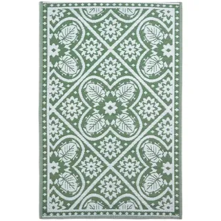 OUTDOORTEPPICH floral gemustert 122/182 cm