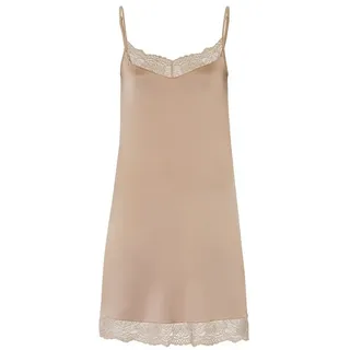 Hanro Negligé Josephine nachtwäsche schlafmode nachthemd beige S