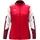 Damen Polyesterjacke rot/weiß/dunkelrot XL