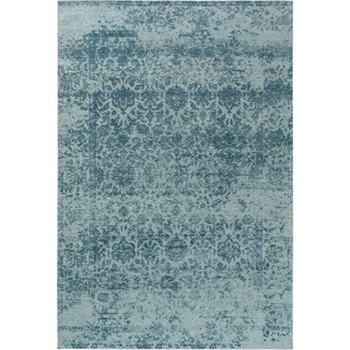 Teppich Tosca, benuta, rechteckig, Höhe: 5 mm, Kunstfaser, Berber, Ethno-Style, Wohnzimmer blau