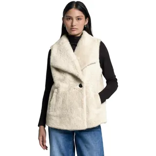 Street One Studio Fake Fur Weste savannah sand 42 - 42