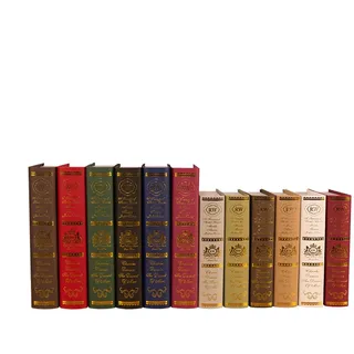 Europäische Faux-Bücher – Retro-Bronzierung, unechte Buchmodelle Dekorative, simulierte Bücher für Wohnzimmer, Bücherregal und Büro | Deko-Bücher im Landhausstil für den Eingangsbereich, Fotografie-Re
