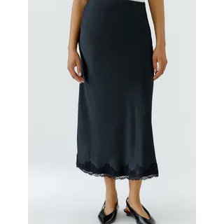 Oui Maxirock Damen Schwarz 44