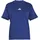 Kurzarm-T-Shirt Dark Blue White XL