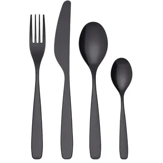 TILLAGD Besteck 24-tlg., schwarz 403.430.01 #Y