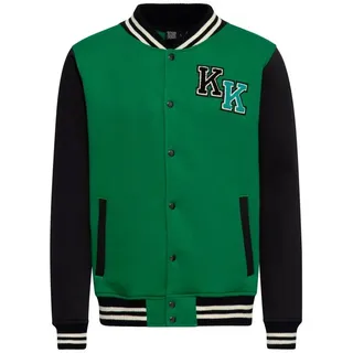 KingKerosin Collegejacke Daytona Raceway (1-St) mit großer Rückenstickerei grün XXL