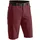 Kurze Herren Wanderhose Rot XL
