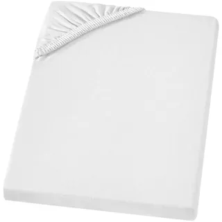 Carpe Sonno Bettlaken Baumwolle 140 x 200 - 160 x 200 cm weiß