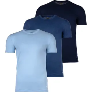 Ralph Lauren, Herren, Shirt, T-Shirt Casual Figurbetont, Blau, (M)