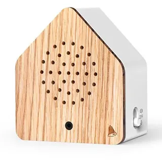 Zwitscherbox Satellitebox in Hellbraun - (B)7 x (H)7,7 x (T)4 cm