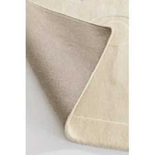 KARE DESIGN Teppich Conor off White 54014 Wolle Weiß 170 x 240 cm