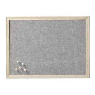 Zeller Pinnwand 40 x 30 cm Grau