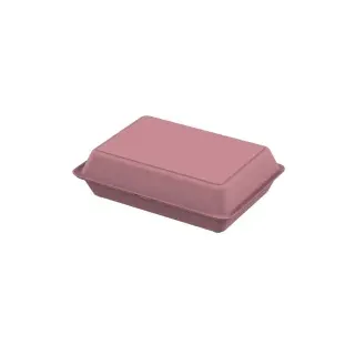 Mehrweg Lunchbox To Go, Menübox ohne Trennsteg, Größe XL 01928066-00000 , 1 Stück, Farbe: raffiniertes rot