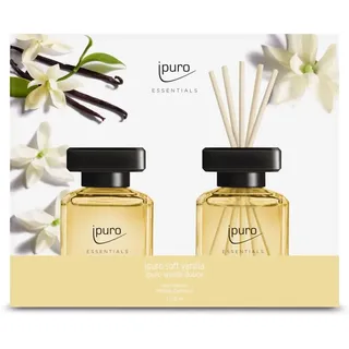 Ipuro Essentials Raumduft Soft Vanilla 2 X 50 Ml Diffuser