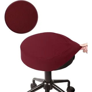 Barhocker Hussen, Luxus Stoff Durchmesser 35-40cmRunde Knitter-resistente Dehnba