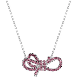 Swarovski Lifelong Bow Anhänger Rosa / Rhodiniert