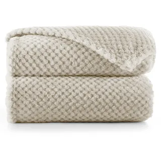 restilo Kuscheldecke 170 x 210 cm Beige