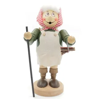 Schweda Räuchermännchen Schweda - Wichtel Räuchermann,-figur,-männchen 29cm - Reisigfrau