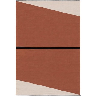 Teppich Lenny, benuta, rechteckig, Höhe: 5 mm, Kunstfaser, Berber, Ethno-Style, Wohnzimmer orange 200 cm x 300 cm x 5 mm