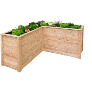 Westmann Hochbeet Klassik L 170,5 x 170,5 x 84 cm Natur