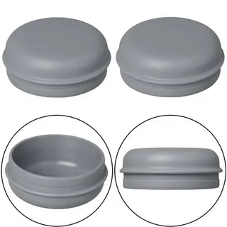 2 x Staubkappe Ø75 mm für Williams Radkappe Fettkappe Achskappe Nabenkappe