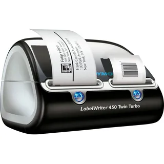 Dymo LabelWriter 450 Twin Turbo Schwarz/Silber