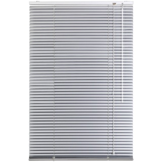 Lichtblick Jalousie Aluminium, 80 cm x 160 cm (B x L) in Silber, Sonnen- & Sichtschutz, aber auch Verdunkelungs-Rollo, für Fenster & Türen