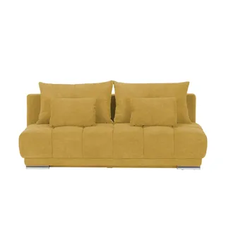 bobb Einzelsofa  Isalie de Luxe ¦ gelb ¦ Maße (cm): B: 206 H: 92 T: 105.0