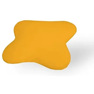 Dukal | Ersatzbezug für Ombracio/All Around Schlafkissen von Tempur | aus hochwertigem DOPPEL-Jersey | 100% Baumwolle | Farbe: Gold