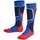 Skisocken cobalt/blue 35-38