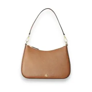 Lauren Ralph Lauren für Damen. 431883768007 Mittlere braune Lederkreuztasche Danni (OSFA), Lässig